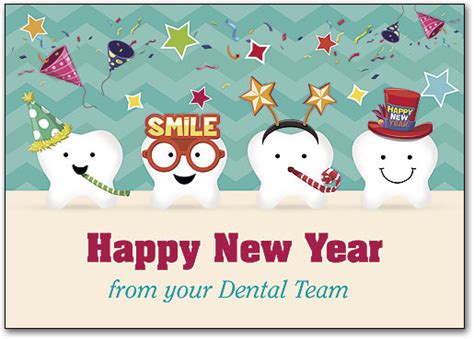 Dental New Years Postcards Smartpractice Dental