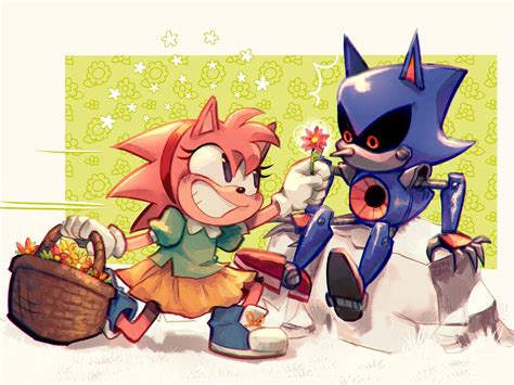 Amy And Metal Sonic Sonic The Hedgehog Wallpaper 44540037 Fanpop Page 14