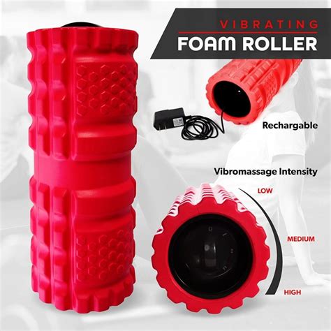Vibrating Exercise Foam Roller
