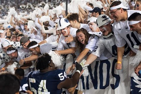 Penn State Student Section Earns Recognition For Incredible White Out