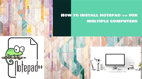 How To Install Notepad For Multiple Computers Youtube