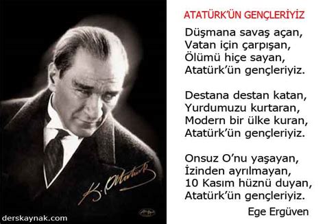 En Iyi 13 Atatürk Ile Ilgili şiir 2 Sınıf