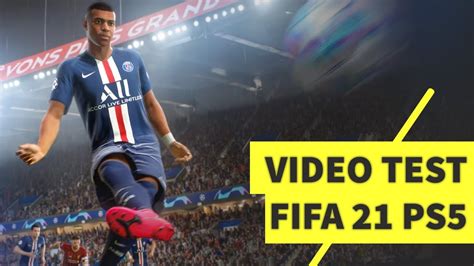 Video Test Fifa 21 Ps5 Youtube