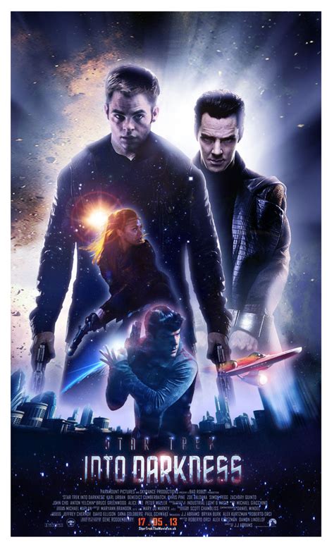 As our heroes are propelled into an epic chess game of life and death, love will be challenged, friendships will be torn apart, and sacrifices must be made for the only family kirk has left: Film Review: Star Trek Into Darkness - Escape Pod