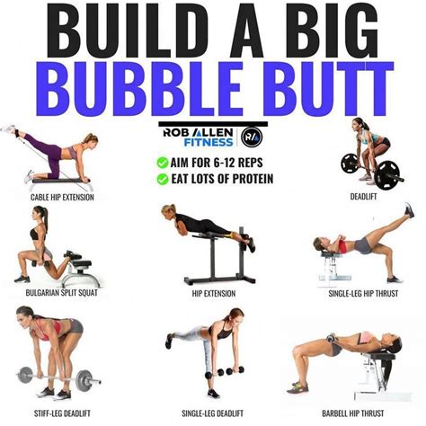 9 Effective Glute Workouts For Women To Tone Firm Lift Tighten Make Butt Bigger Glutes
