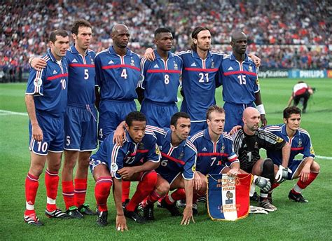 France National Team European Champions In 2000 Seleção De França