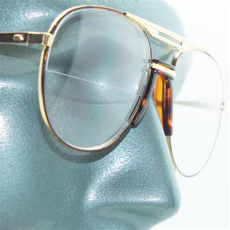 Aviator Traditional True Half Bifocal Reading Glasses 200 Tortoise Gold Frame