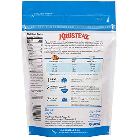 Krusteaz Pancake Mix Buttermilk 5 Lb Packaging May Vary Pricepulse