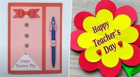 Teachers Day 2020 Greetings Cards And Messages Cute Hand Made Notes