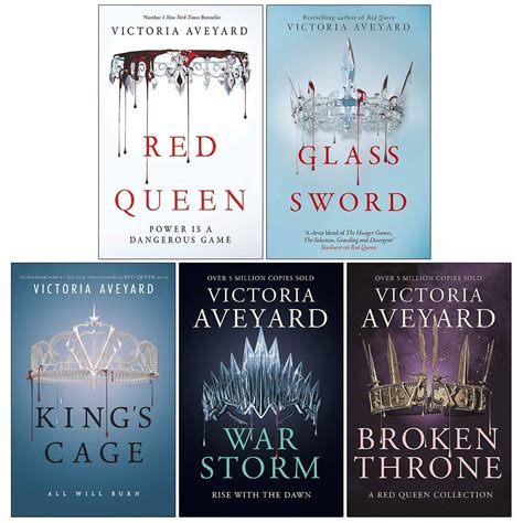 Victoria Aveyard Red Queen Series Books Collection Set By Victoria