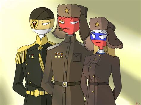 Countryhumans Femrussia Ussr Russian ImperialРоссия СССР