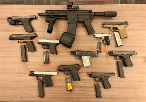 11 Firearms Seized In 48 Hours 900 For The Year Photo
