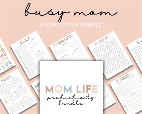 Household Binder Printables Busy Mom Printables Mom Life Etsy In 2022