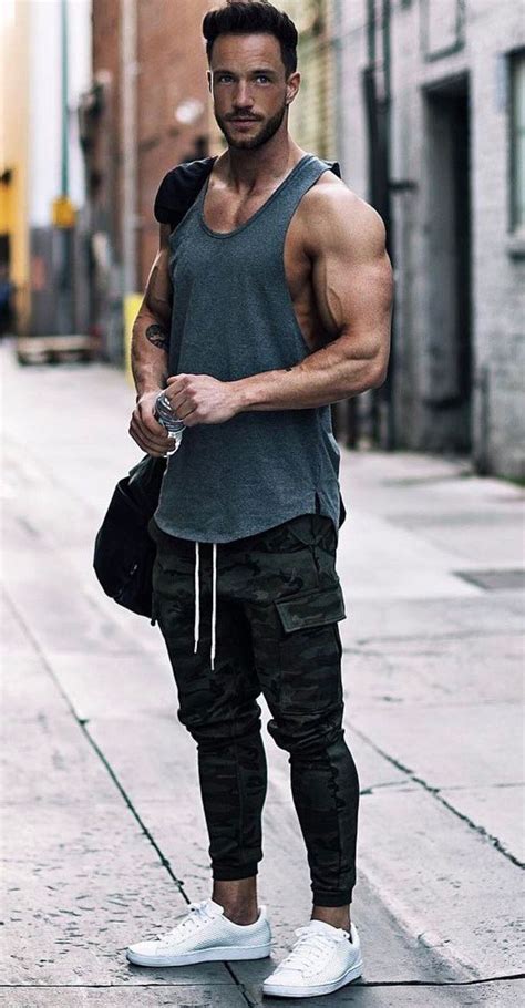 What Are The Hottest Men Wearing This Season Mens Workout Clothes Sport Outfit Men Gym