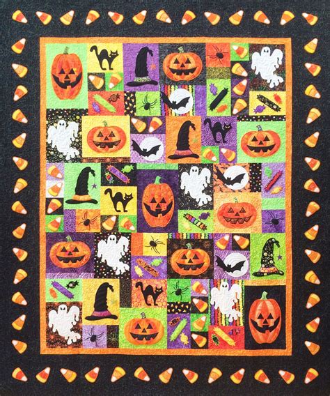 Halloween Fun A Good Reason To Step Out Of Your Box Halloween Quilt