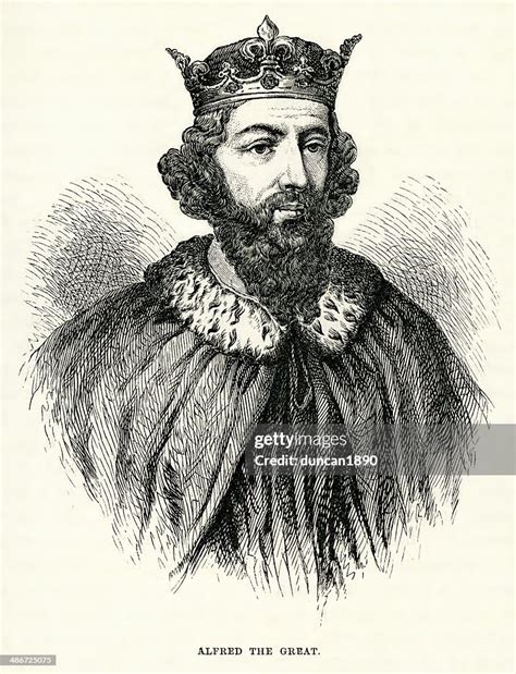 King Alfred The Great High Res Vector Graphic Getty Images