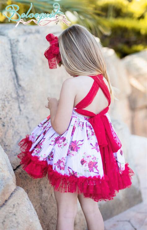 Vestido De Vuelo Para Niña Emily Colección Primavera Verano 2020