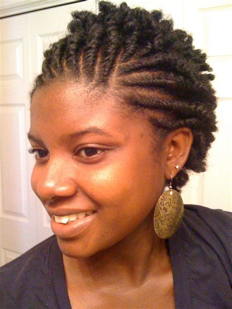 Instagram : naturallybrandyysmith Flat twists twa Natural Hair Twist
