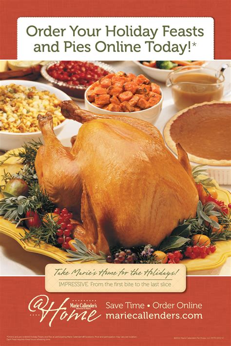 There are six holiday feasts complete with all the trimmings and sides plus a marie callender's signature pumpkin or apple pie! Marie Callender\'S Christmas Dinner - Thanksgiving Takeout Dinner From Las Vegas Restaurants Las ...