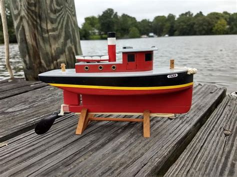 Toad 8 Wooden Tugboat Model Boat Kit A Seaworthy Small Ship Etsy Uk