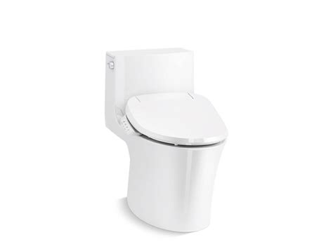 Kohler Veil One Piece Elongated Dual Flush Toilet With Skirted Trapway