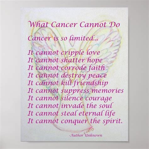 What Cancer Cannot Do Poem Printable 2023 Calendar Printable