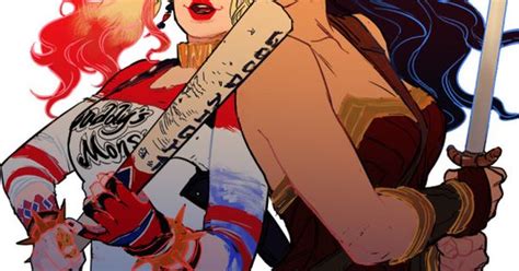 Wonder Woman And Harley Quinn By Huang Danlan Dcmarvel Pinterest Harley Quinn Wonder
