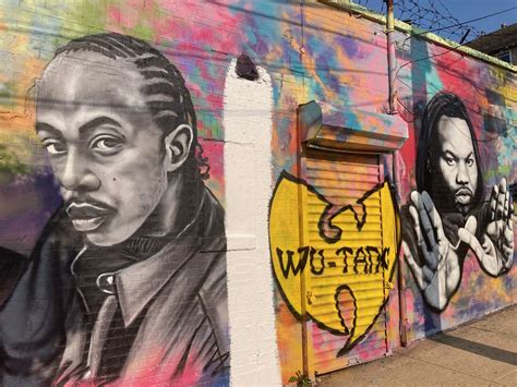 Impressive Mural Honoring Legendary Wu Tang Clan ‘in Progress On