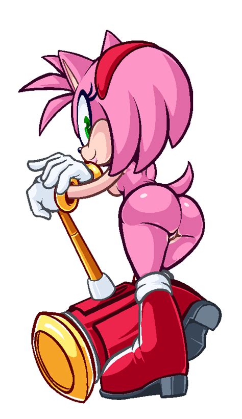 Rule 34 1girls 2018 5 Fingers Amy Rose Animal Ears Anthro Anthrofied