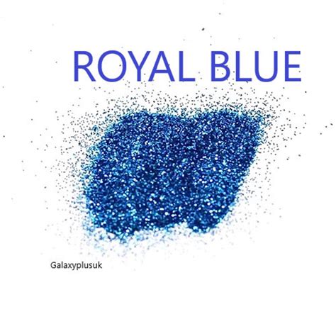 Royal Blue Paint Mixing Glitter Crystals Additive 100g For Etsy