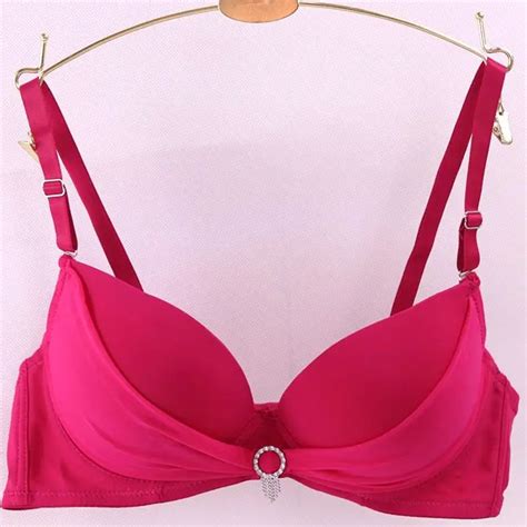 2015 The New Large Size Bras 36 38 40 42 B Cup Big Bra For Women Flower