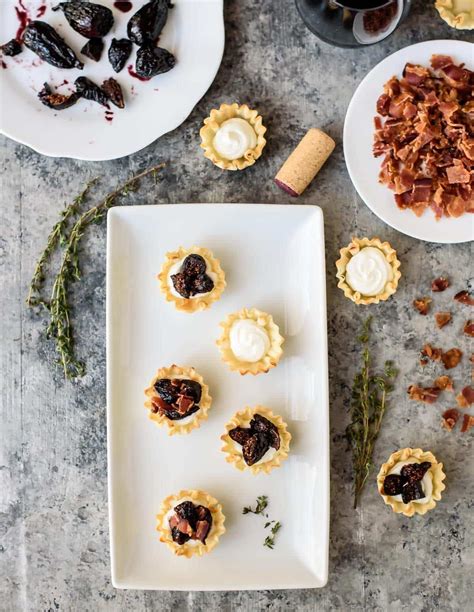 Fig Goat Cheese Appetizer Bites With Frozen Phyllo