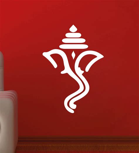 Buy Shree Ganesh Ji Wall Sticker And Decal By Stickeryard Online