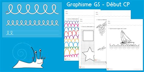 Fiches De Graphisme Gs à Imprimer Graphisme Maternelle