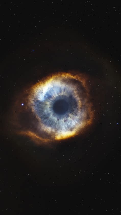 Download 720x1280 Wallpaper Helix Nebula Starry Sky Eye Stars