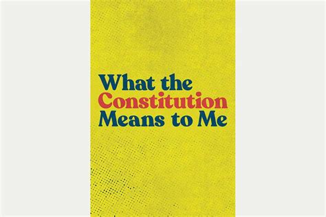 What The Constitution Means To Me Encore Spotlight