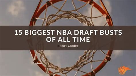 15 Biggest Nba Draft Busts Of All Time Hoops Addict
