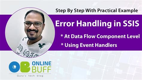 Error Handling In Ssis Packages Ssis Event Handlers Ssis Data Flow