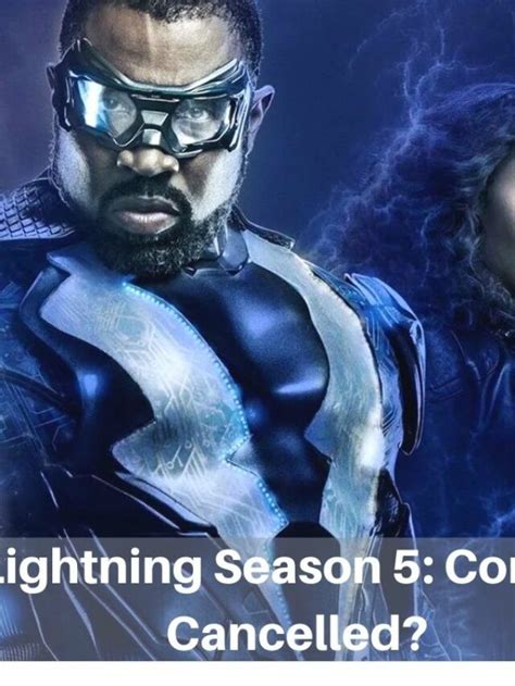 black lightning season 5 confirmed or cancelled