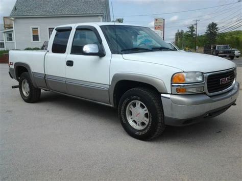 Purchase Used 2001 Gmc Sierra 1500 Z71 Sle Extended Cab Pickup 4 Door 5