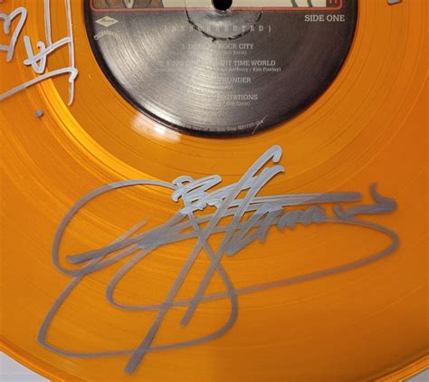 Kiss Destroyer Resurrected Orange Lp Signed By Paulacegenepeter Ebay