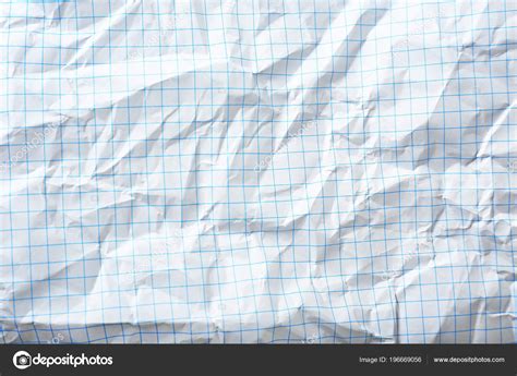 Sheet Crumpled Paper Closeup Stock Photo By ©serezniy 196669056