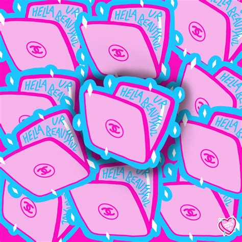 Baddie Sticker Pack 6pc Stickers Feminist Sticker Pack Etsy