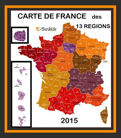 Seterra est un jeu cartographique gratuit qui vous permet d'apprendre les pays, états et capitales du monde entier. Carte de France 13 Régions - Arts et Voyages