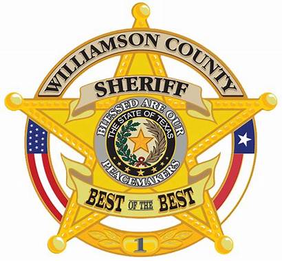 County Williamson Sheriff Office Badge Sheriffs Tx