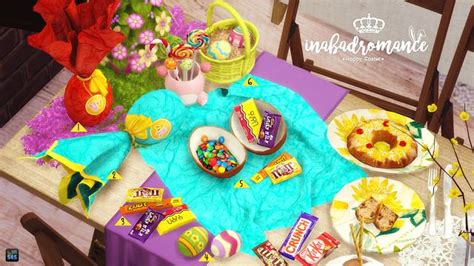 Sims 4 Ccs The Best Happy Easter Set By Inabadromance Sims 4