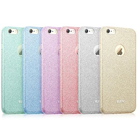 iphone 6s case esr luxury bling bling glitter sparkle designer case shockproof shining fashion