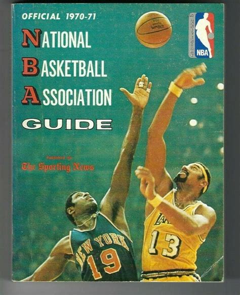197071 National Basketball Association Nba Guide Wilt Chamberlain