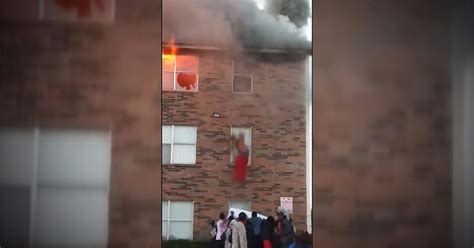 Dallas Residents Leap From 3rd Floor Of Burning Apartment Building