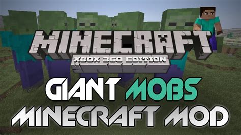 Minecraft Xbox 360 Giant Zombies Mod W Download Tu9